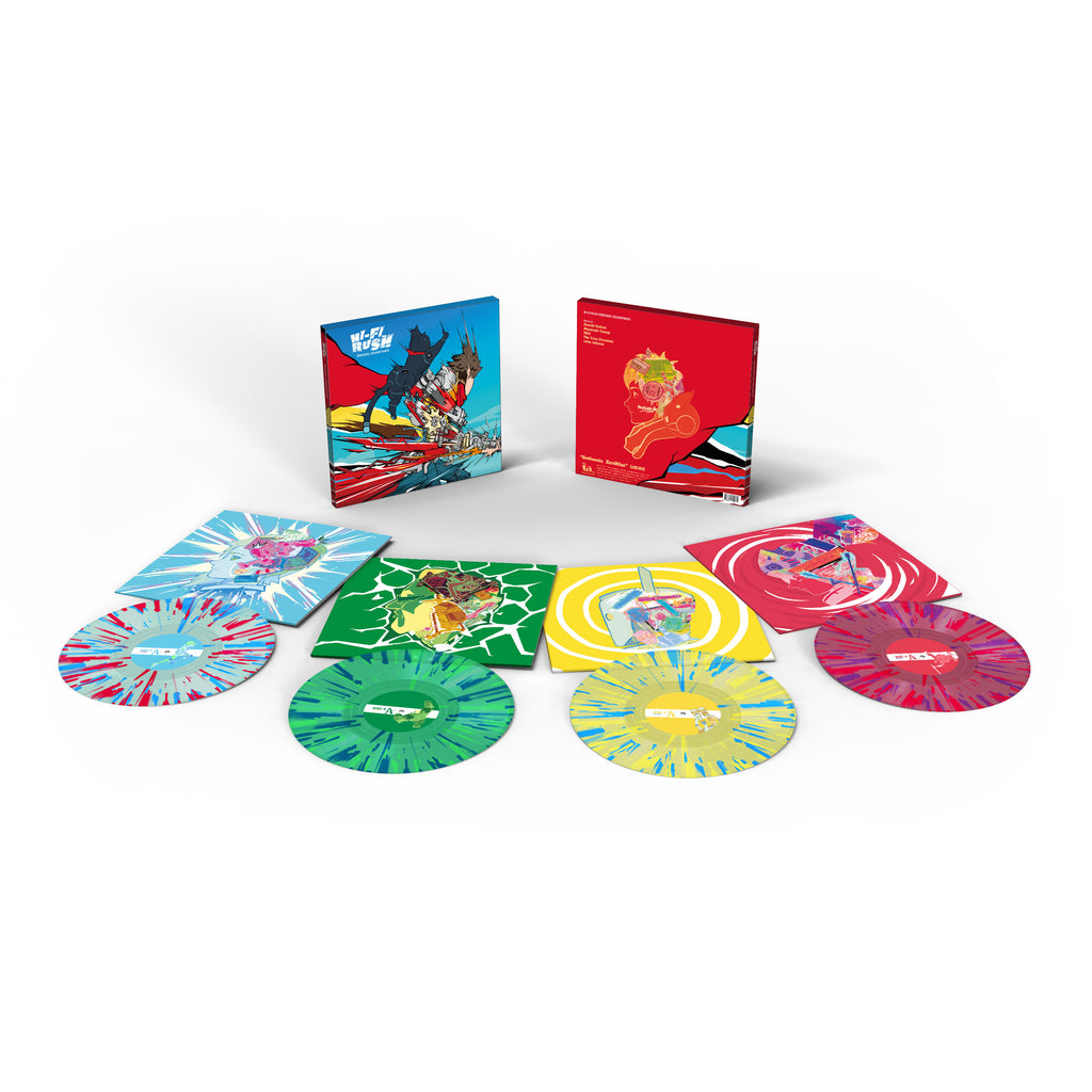 Hi Fi Rush Limited Edition Deluxe X4lp Boxset Laced Records 